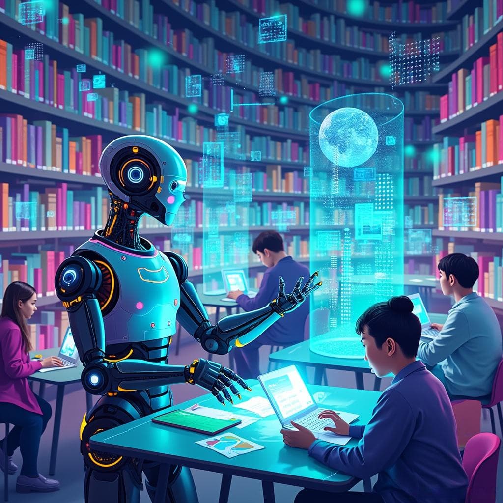 AI与第四代数字图书馆：智能化未来的驱动者