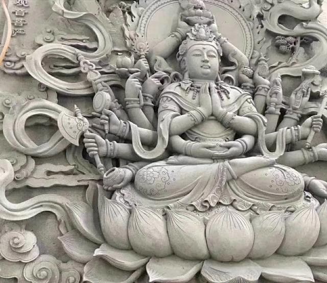石雕四大天王的形象特征与寺庙守护意义（多图欣赏）