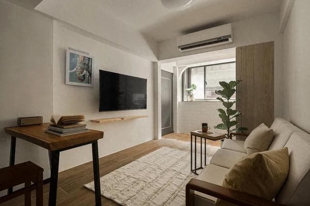 60㎡小户型装修案例：简约明亮设计，打造实用日式家居空间