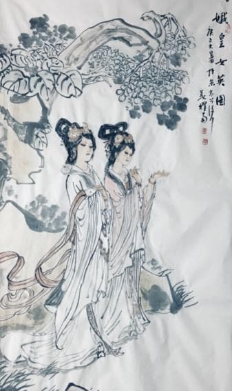 舜帝之妻殉情：娥皇女英的忠贞传说