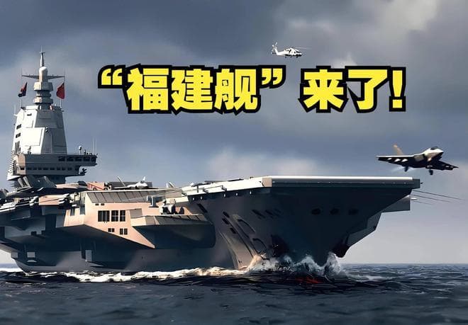 中国对航母需求有多迫切？福建舰即将服役，歼35上舰或成全球最强