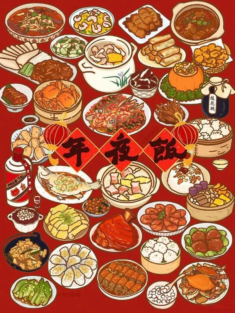 年夜饭大团圆，别少了这10道吉祥如意菜，有荤有素，寓意好，十全十美