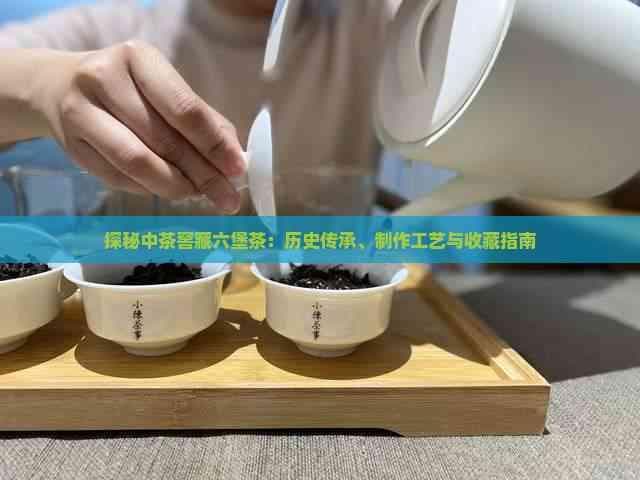 探秘中茶窖藏六堡茶：历史传承、制作工艺与收藏指南