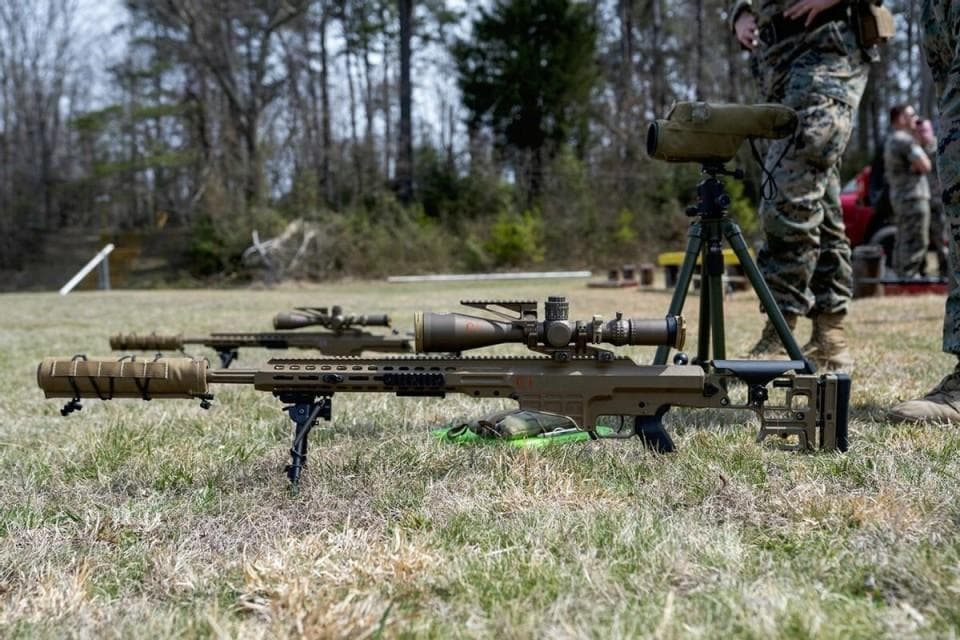 美国海军陆战队新型MK22狙击步枪投入使用 比原计划提前整整一年