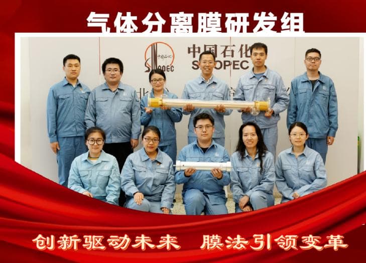 北京化工研究院气体分离膜研发组获“先进集体”称号