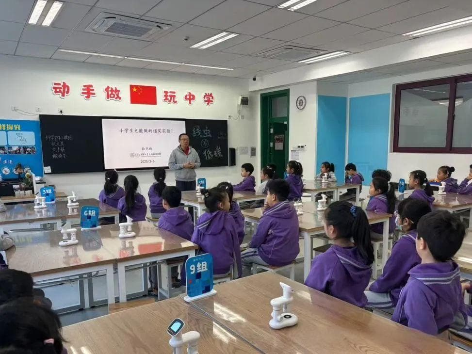 诺奖实验进课堂 | 小学生动手探究基因奥秘