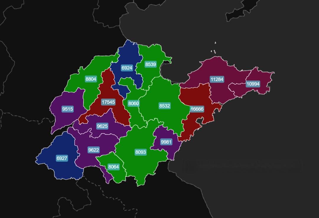 山东16市最新房价统计，济南超青岛成山东房价NO.1?