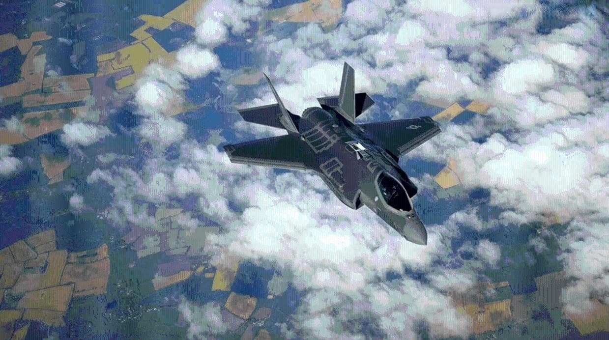 F-35三种型号的作战半径