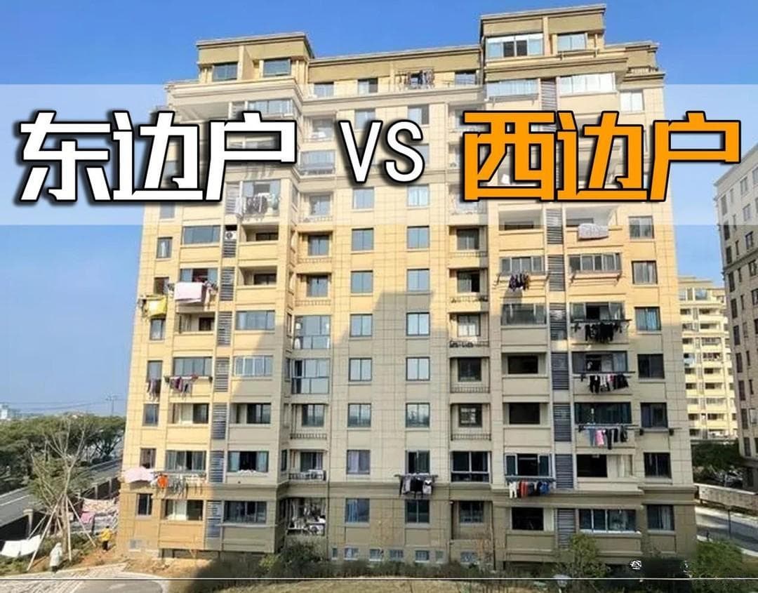 东边户 vs 西边户：光照、温差与价格全解析