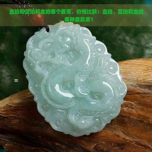 血珀、蓝珀、金珀和花珀：琥珀四大名贵品种的特点与价值