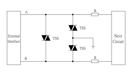RS-485防护方案：TSS半导体放电管的应用与优势