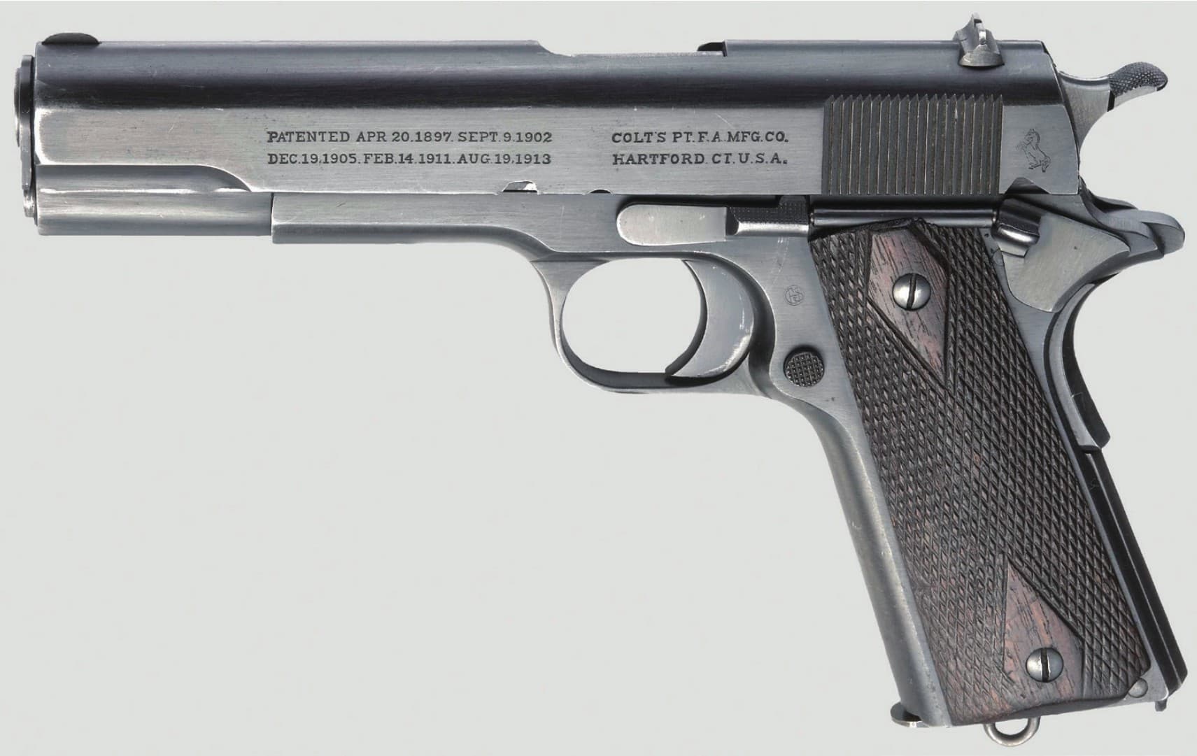 M1911手枪：美军传奇军用手枪的前世今生