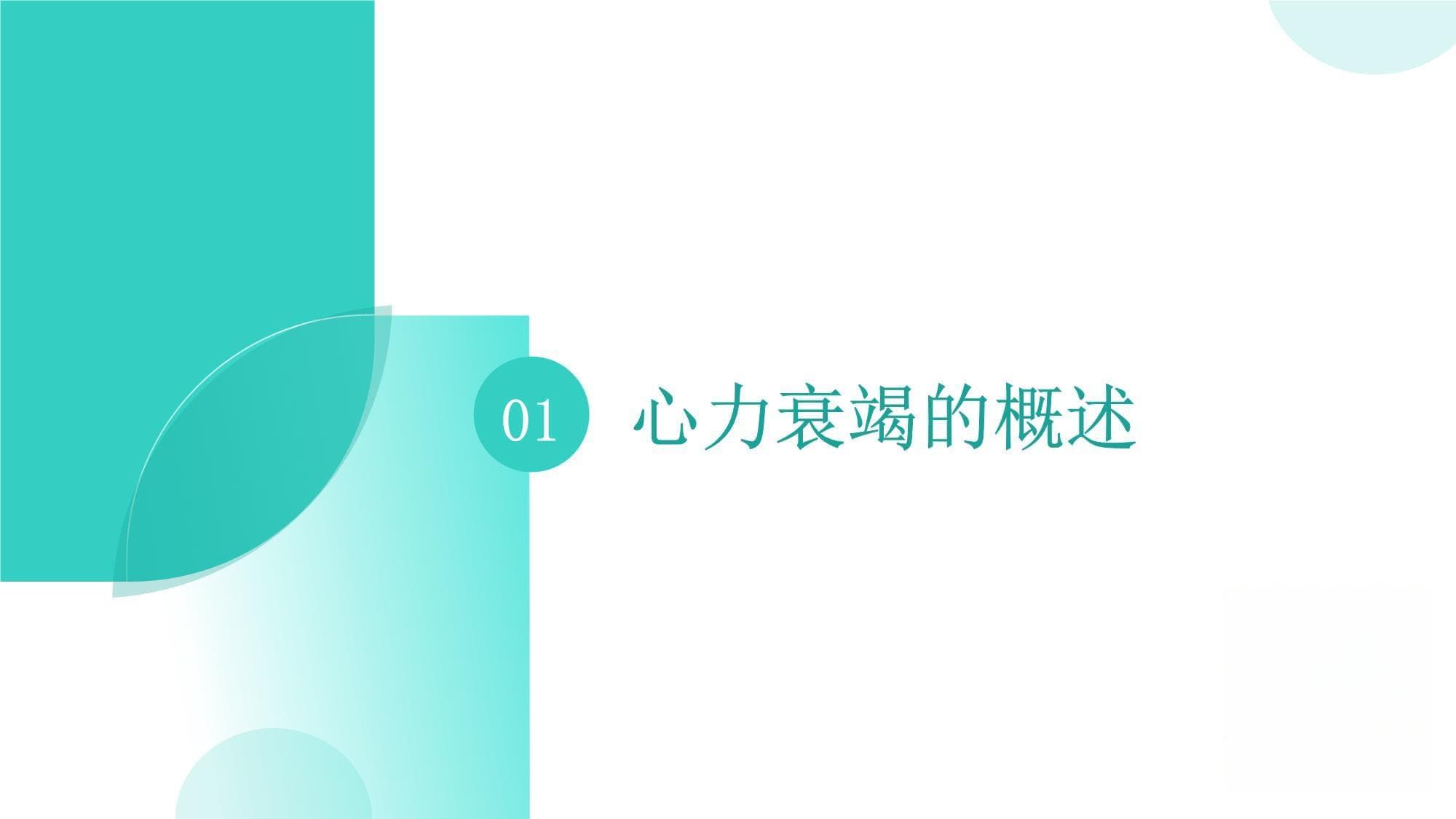 心力衰竭的筛查策略与早期发现