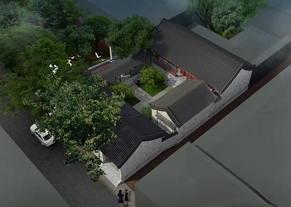 乡村四合院自建房设计，建一座带院子的宅子