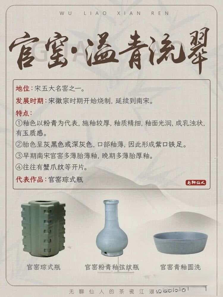 宋代美学—五大名窑