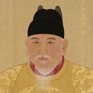 朱元璋《不惹庵示僧》：杀尽江南百万兵，腰间宝剑血犹腥！
