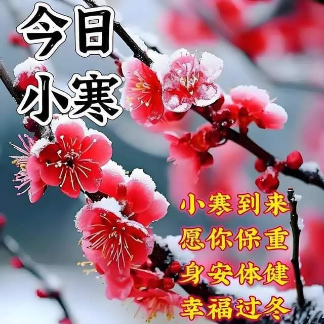 小寒来了！你不可不知的节气风俗与祝福