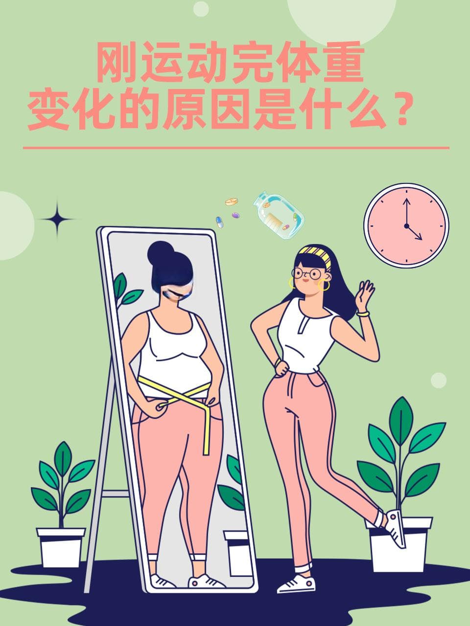 刚运动完体重变化的原因是什么？