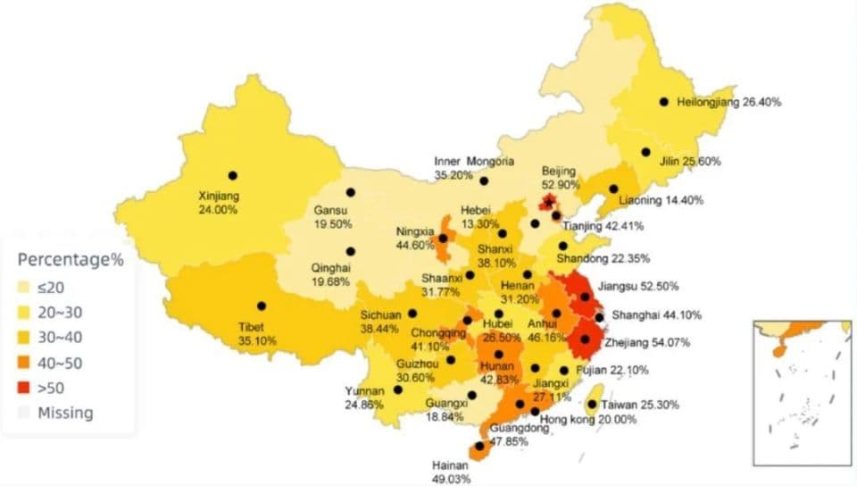 我国IgA肾病患病率略有下降？快来看看最新全国IgA肾病地图！