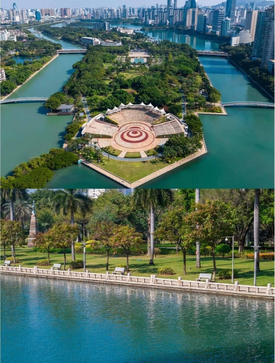 厦门白鹭洲公园，厦门本岛上一颗璀璨的明珠，城市中心的诗意栖居