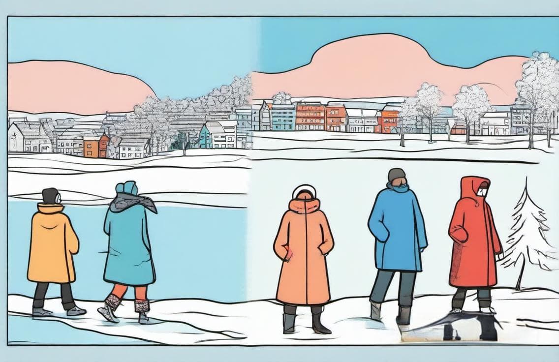 是下雪天冷，还是结冰冷？