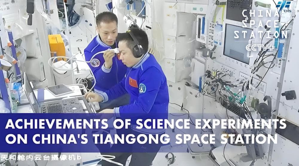 港媒：中国天宫成功实现太空造氧和火箭燃料，为月球基地奠定基础