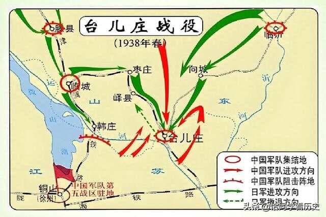 徐州会战：国民革命军参战部队序列任务及牺牲将领名录