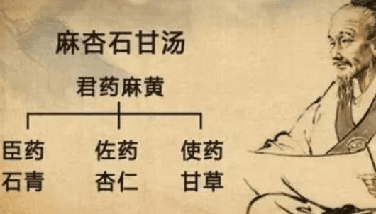 辛凉宣泄，清肺平喘方--麻杏石甘汤