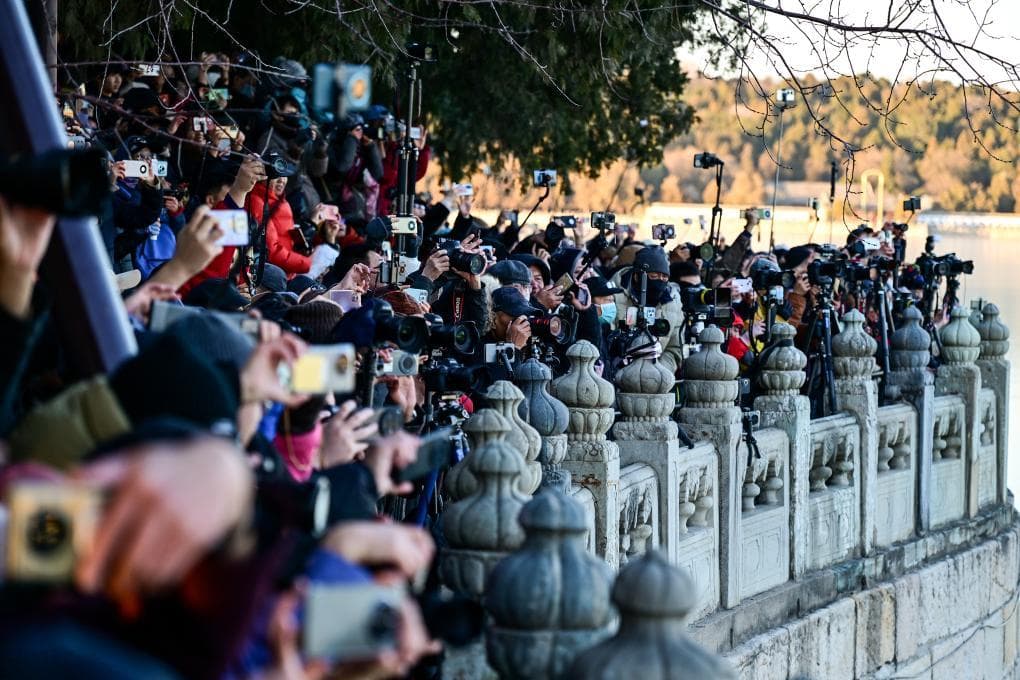 文旅新探丨颐和园“金光穿洞”：与记者共拍美好瞬间