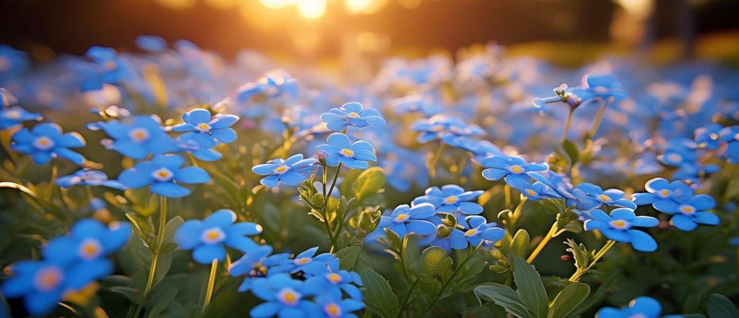 勿忘我鲜花
