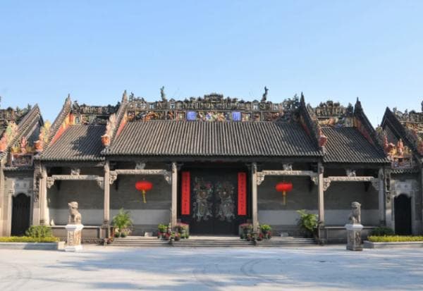 广州陈家祠装饰“七绝”