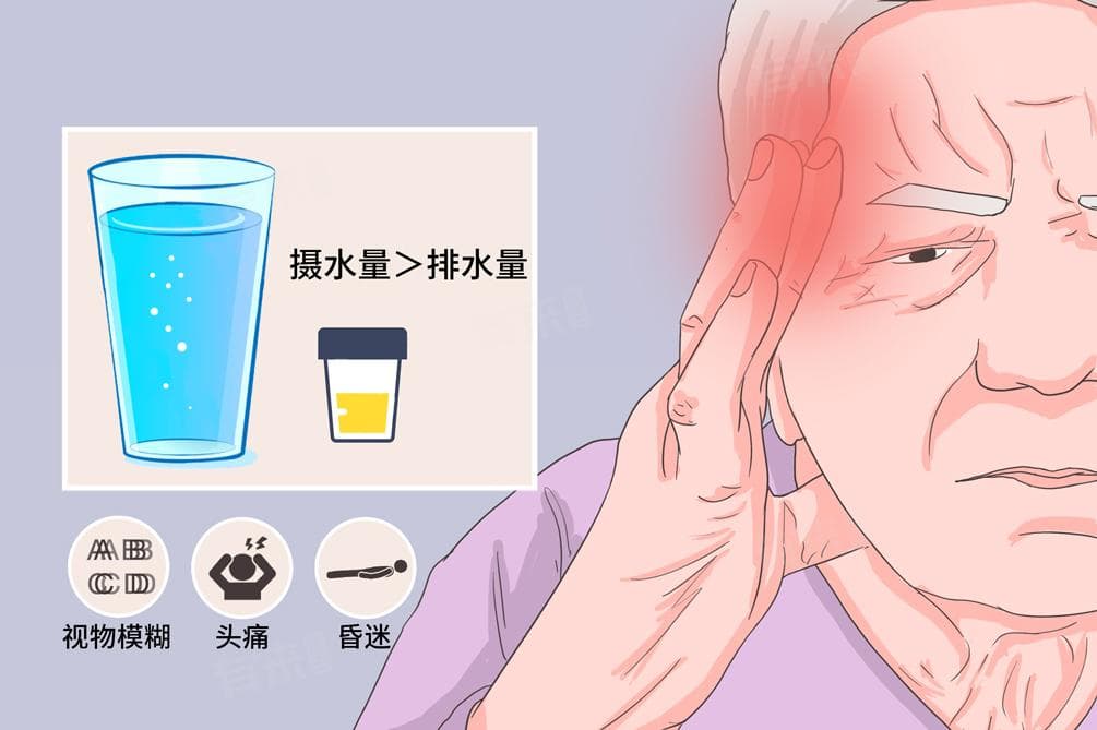 水中毒症状和解决办法