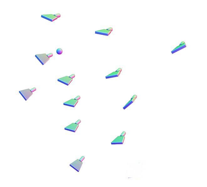 小球节奏弹跳，Blender刚体物体系统教学
