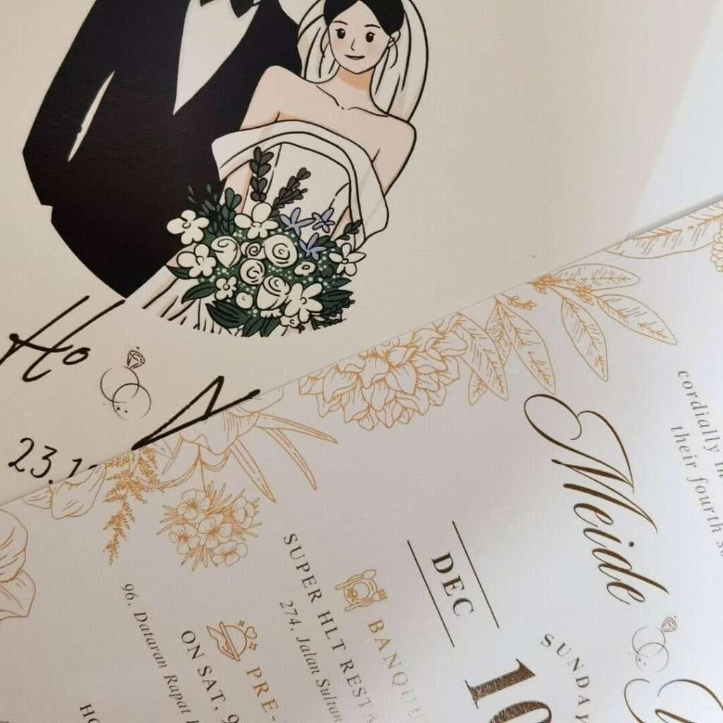 婚礼请柬印刷：尺寸、纸张、字体和配色的选择