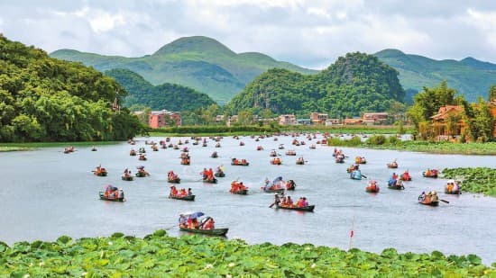 云南普者黑：在山水画卷里解锁“慢旅居”