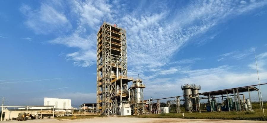 中国钢研纯氢多稳态竖炉一期示范工程投入运行