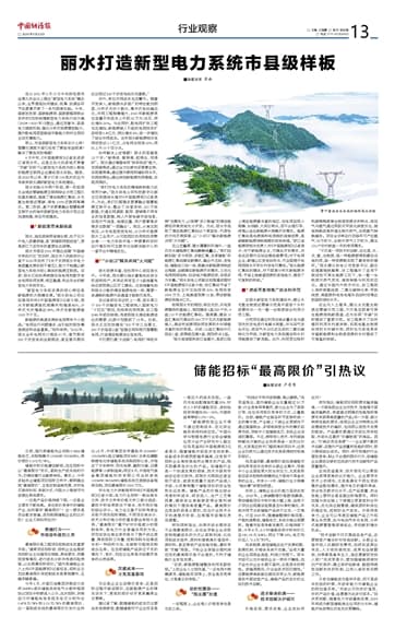 储能招标"最高限价"引热议