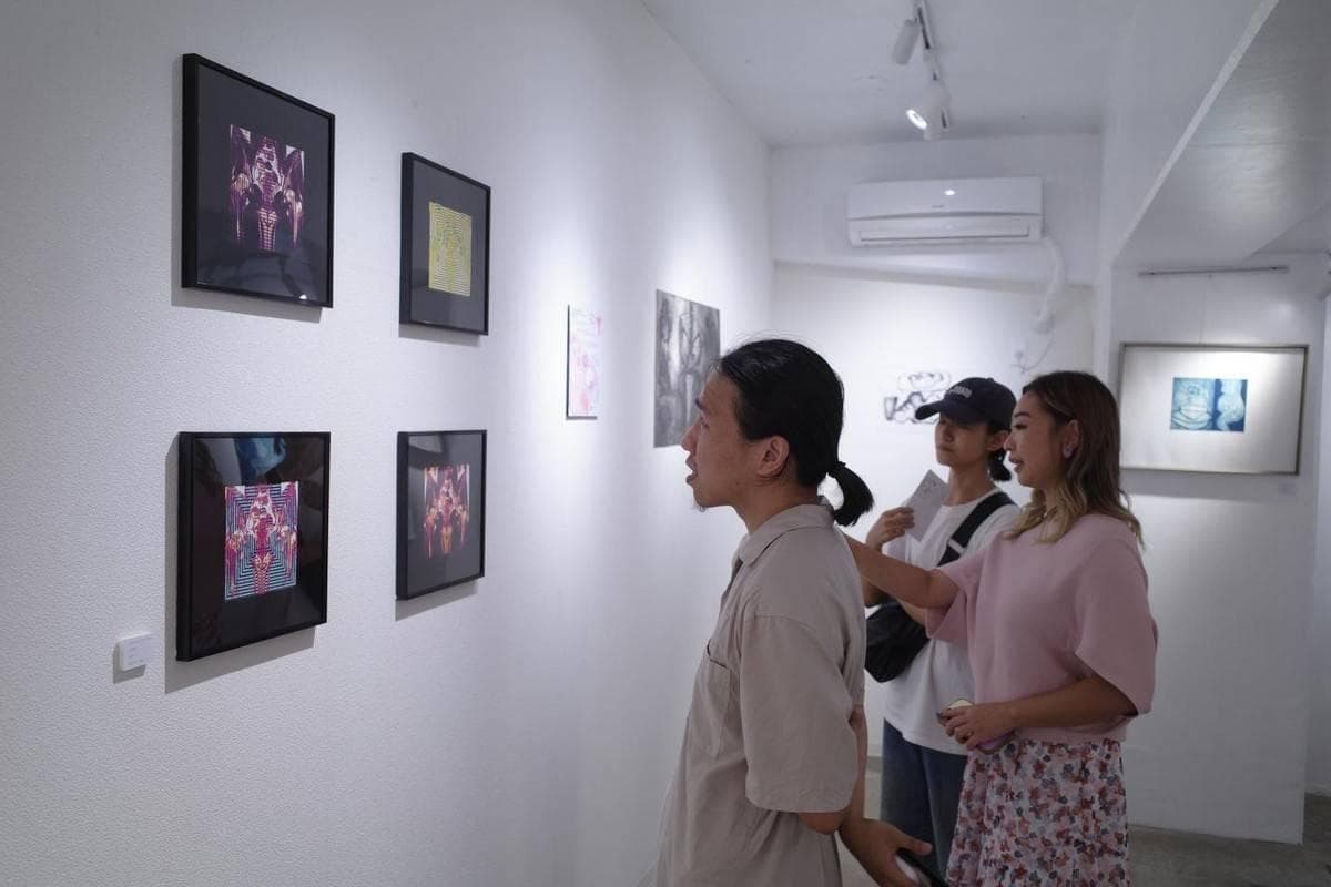 双人展“优美轮廓之下”：艺术、科学与社会的对话