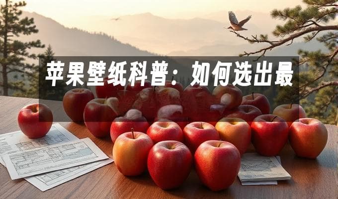 苹果壁纸科普：如何选出最佳高清风景图