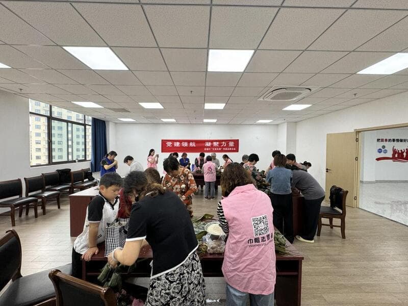 包美味香粽 过端午佳节——徒盖村举办端午节主题活动