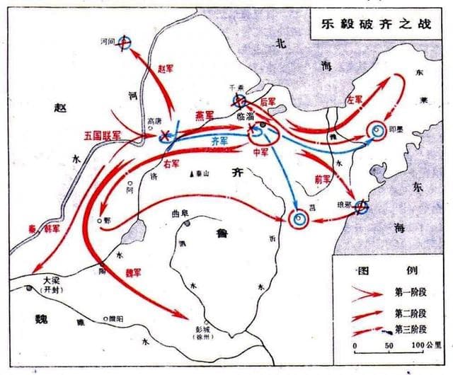 五国伐齐后齐国的生死之战：燕齐即墨之战