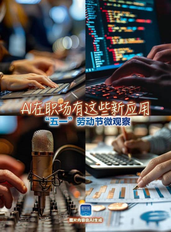 “五一”微观察：AI在职场中的这些应用你了解吗？