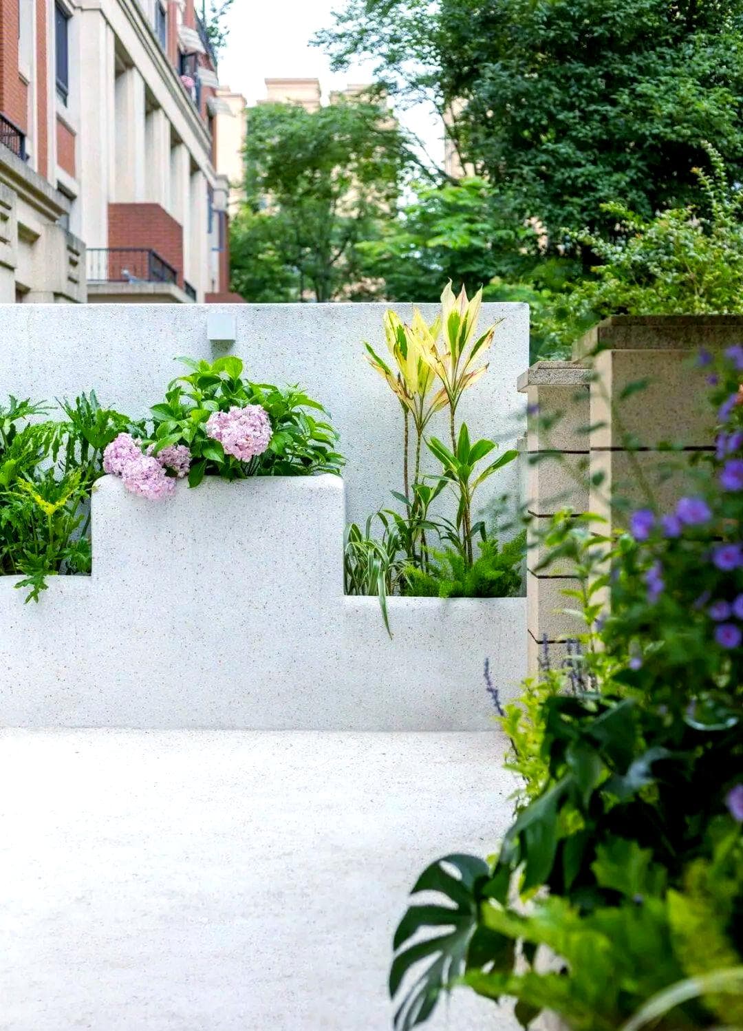 庭院花园植物配置的技巧与案例分享，四季皆景，姹紫嫣红满眼望