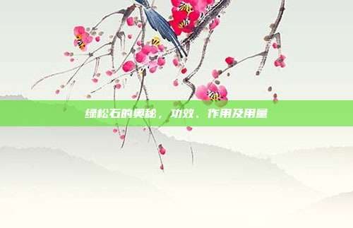 绿松石的奥秘：功效、作用及用量指南