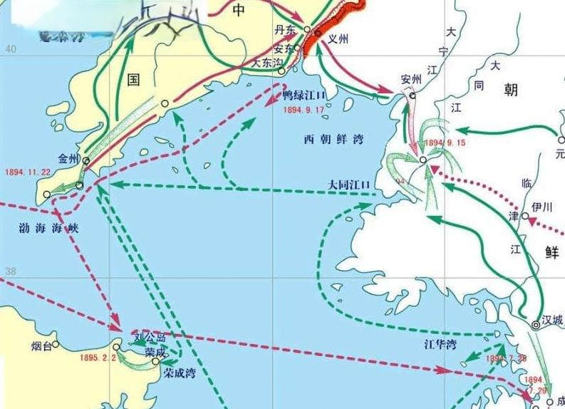 鸭绿江江防之战：甲午战争中的首次领土争夺战