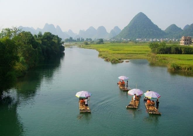 桂林阳朔县四大著名景区