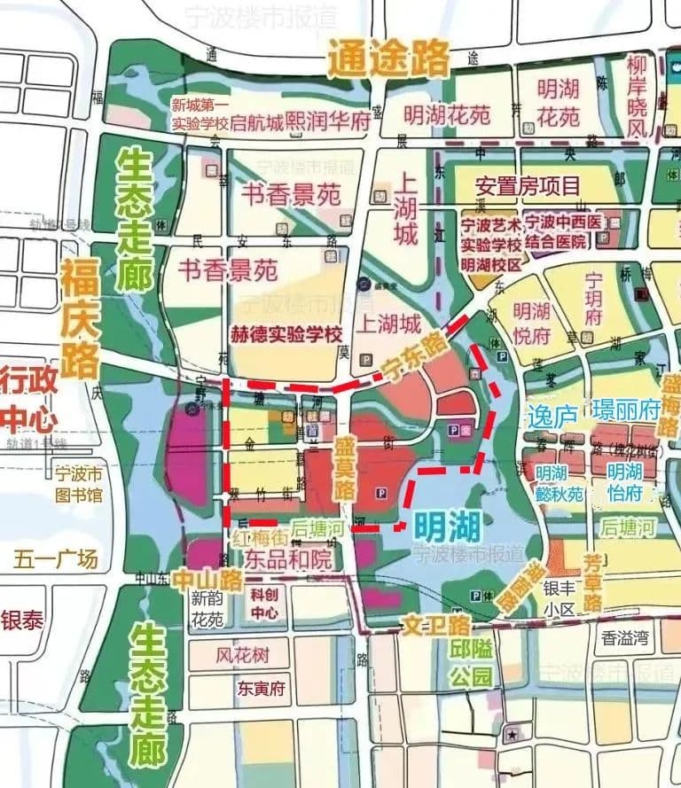 重点片区控制性详细规划编制！涉及东部新城明湖畔、奥体南侧…