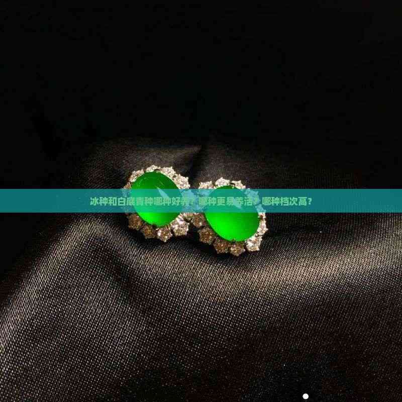 翡翠文化：冰种与白底青种的对比分析