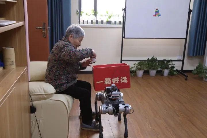 杭州有机器人在社区“上班”了