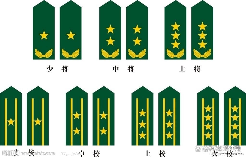 两星两杠什么级别？揭秘中国军衔系统
